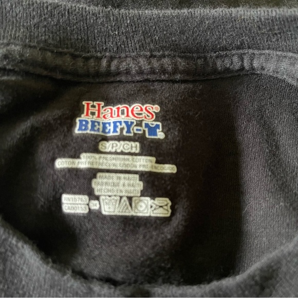 Hanes Garth brooks world tour 2014-2015 tee shirt sleeve size small - Picture 6 of 9